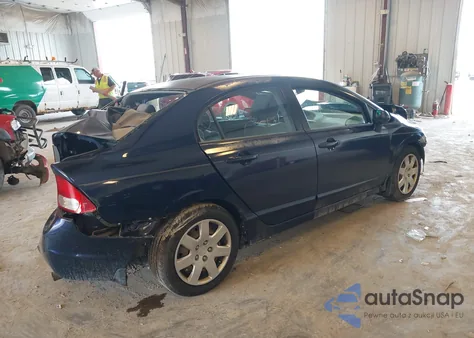 2010 Honda Civic Lx из США, поврежденный, VIN 2HGFA1F5XAH549817